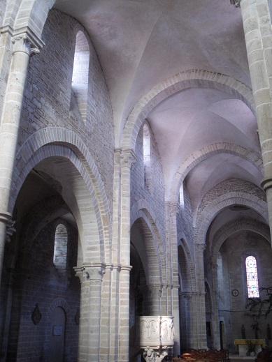 Coupe de l'église